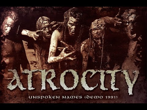 ATROCITY announce new release Unspoken Names EP (Demo 1991)