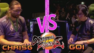 El DIOS de DRAGON BALL FIGHTERZ contra uno de los mejores TRUNKS del mundo!! GO1 vs ChrisG