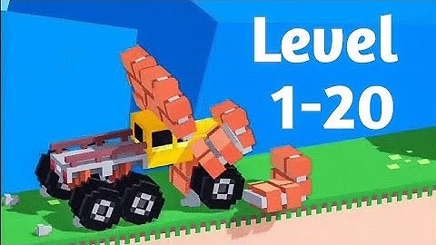 Fancade: Drive Mad Level 1-20 | Android IOS Gameplay