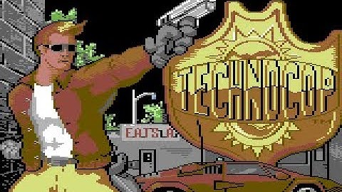 TechnoCop Review for the Commodore 64 by John Gage