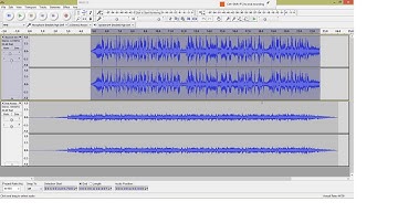Basic editing in Audacity - adding effects (3/4)