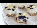 KETO/LOW CARB Blueberry Cream Cheese Muffin