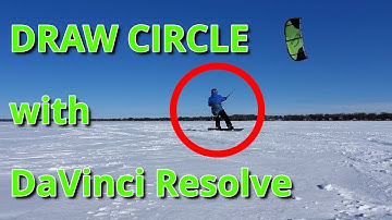 How to draw A CIRCLE with DaVinci Resolve