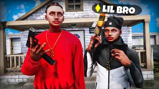 I KILLED the OPPS with my LITTLE BROTHER in GTA 5 RP..