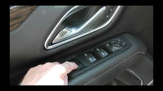 Chevrolet Suburban/Tahoe memory seat adjustment/Seat exit/Seat entry memory settings.