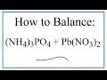 Balancing Chemical Equations Concepts