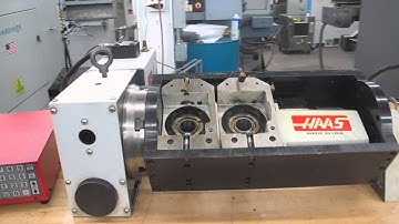 Haas T5C 2 Dual Tilting Programmable 2-Axis Rotary Table