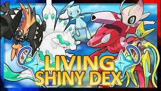 COMPLETE LIVING SHINY DEX (Gens 1-8) Including ALL HISUIAN SHINIES - 930+ SHINY POKEMON