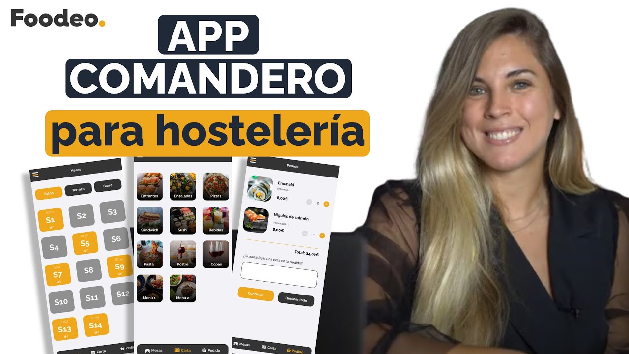 App comandero para hostelería - Foodeo 