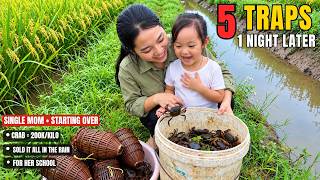 Single Mom Harvests Rice All Day to Feed Her Daughter  She Ran to Me at Night