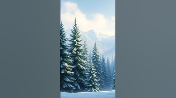 Evergreen Trees #trees #nature #plants