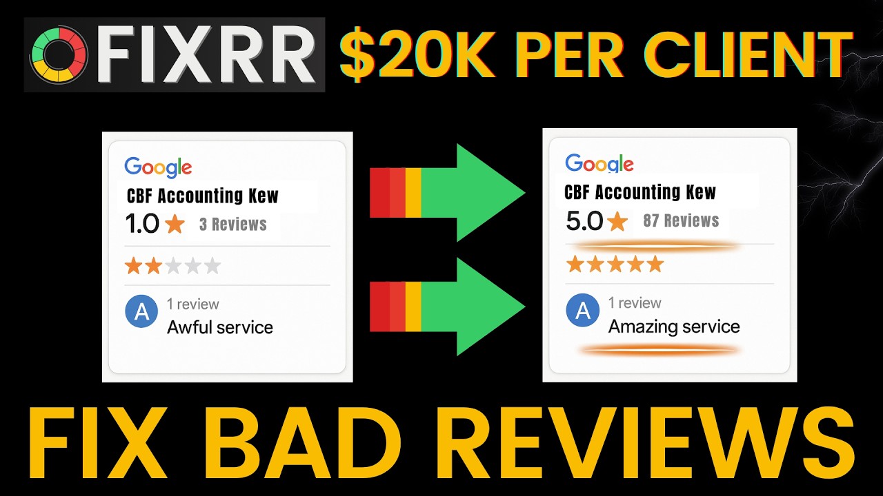 GET PAID $20k Helping Businesses SHINE with 5-STAR REVIEWS (Step-by-Step Tutorial)