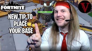 How to Beat the Bug and Place your Base | Fortnite Save the World | TeamVASH
