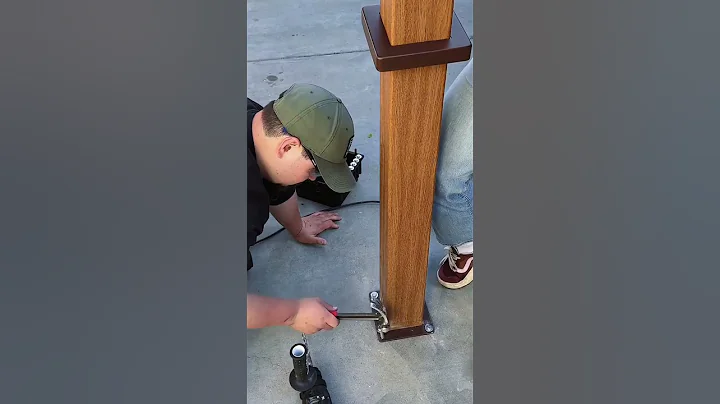 "How does this pergola attach to the ground???" #QandA