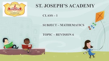 Class 1, Mathematics, Revision 6 by Anukriti Gupta