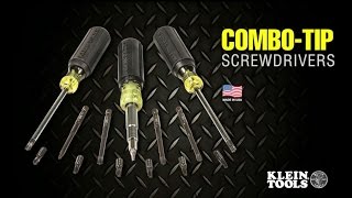 Combo-Tip Screwdrivers from Klein Tools