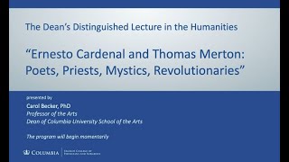 2022 Dean’s Distinguished Lecture in the Humanities: Carol Becker
