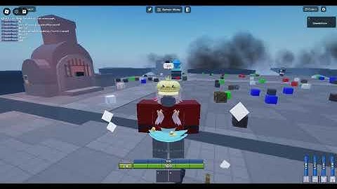 Making a Frostfire sword in Cube Combination game on Roblox