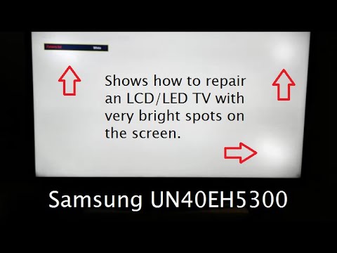 Video: White Spots On The TV Screen: Why Did The Lights Appear On The New TV And What To Do?