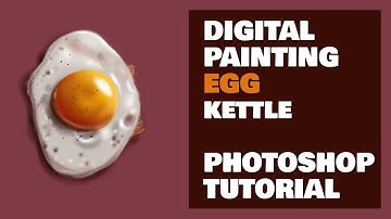 Digital Painting Tutorial – Broken Egg in Photoshop