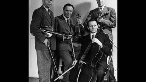 Beethoven:   String Quartet no. 14 in C sharp minor op. 131  -  Busch Quartet
