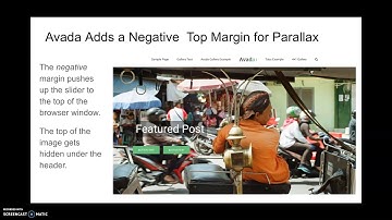 Avada Header Fix for Covering Top of Slider