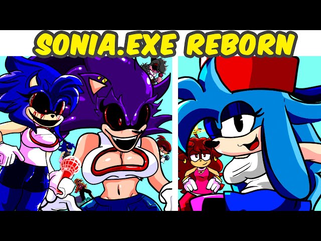 FNF vs Sonia.EXE Reborn (Sonic.EXE Genderswap) FNF mod jogo online