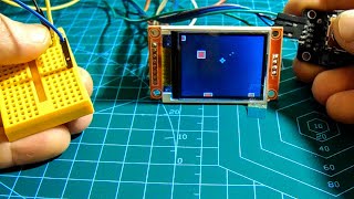 Ардуино игра Астероид (Arduino,1.8 TFT LCD Display module ST7735S 128x160)