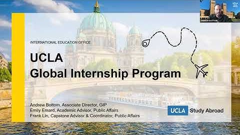 Global Internship Program: Info Session – Public Affairs Majors & Minors