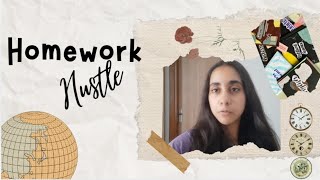 Homework hustle pt 1 | grade 9 cbse student| How I did my vacation work|