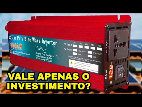 Vídeo: Os inversores de onda senoidal modificados são ruins?