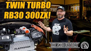 Plumbing Twin Turbos on Al's RB25/30 Powered Nissan Z32 [EP4]