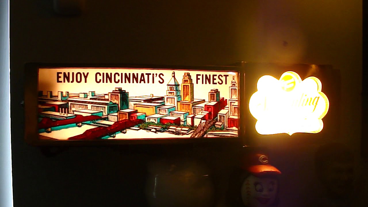 Schoenling sign LEDs