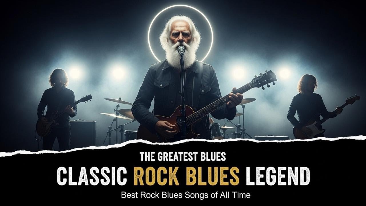 ZZ Top, Jimi Hendrix, Muddy Waters, Eric Clapton, BB King – Timeless Guitar Blues Anthems