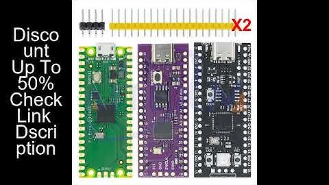 Raspberry Pi Pico Board RP2040 TYPE-C / MICRO Dual-Core 264KB ARM Low-Power Microcomputers High-Perf