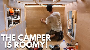 Building out the inside of the Teardrop Camper - Teardrop Ep.11