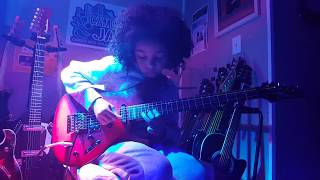 9-year-old Marel Hidalgo playing Al Di Meola`s &quot;Alien Chase on Arabian Desert&quot;