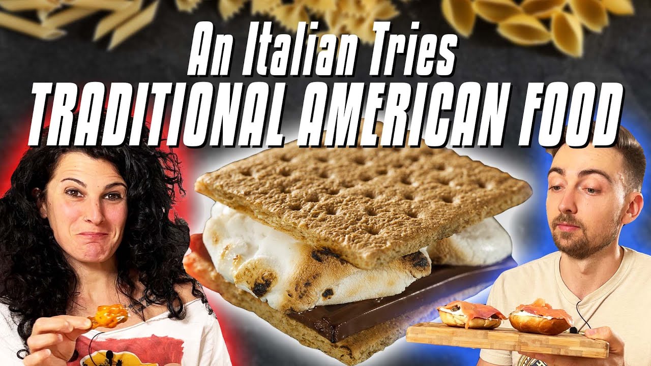 An Italian Tries TRADITIONAL American Food | Pasta Grammar