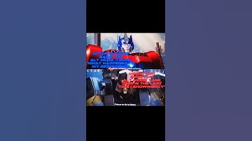 Optimus vs Megatron TF1 #shorts #viralvideo #transformersone #transformers #edit #4k #fighting #4k