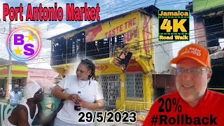 Market Burn down / Three Building damage / Port Antonio Market / Portland Jamaica ?? 