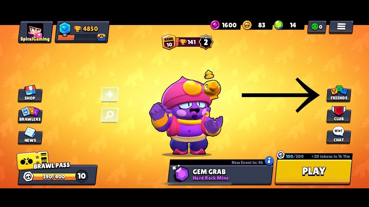 How To Add Friends On Brawl Stars Youtube - how to send friend requests on brawl stars