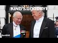 Watch LIVE: King says farewell to Trump at White House