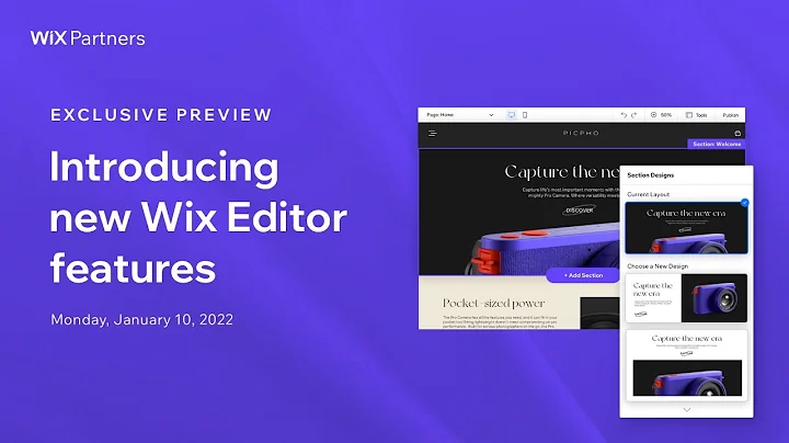 Introducing new Wix Editor features