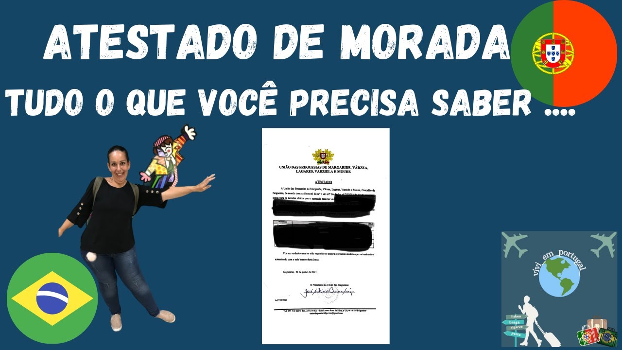 COMO TIRAR O ATESTADO DE MORADA EM PORTUGAL 2021 O Que Atestado De como-tirar-o-atestado-de-morada-em-portugal-2021-o-que-atestado-de