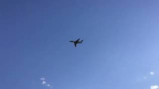 Netjets Embraer Phenom 300 Low Flyover To Plymouth Municipal Airport (KPYM) From Lebanon (KLEB)