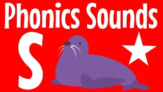 How to Say the s Sound | s Sound | The Letter s | Consonant s | Say the Sound | s | Phonics Resource