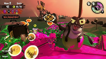 PRO 40-60: GRIZZCO SUPPLIED WEAPONS IN SALMON RUN MODE - PART 1/5 | SPLATOON 2 GAMEPLAY #16