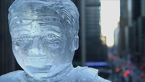 Will Roger Melt? | Roger Goodell Ice Sculpture | Super Bowl XLVIII