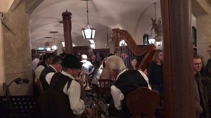 Margaret and Mike at Haufbrauhaus in Munchen, 10-2...
