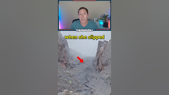 She’s Trapped Inside A Volcano!